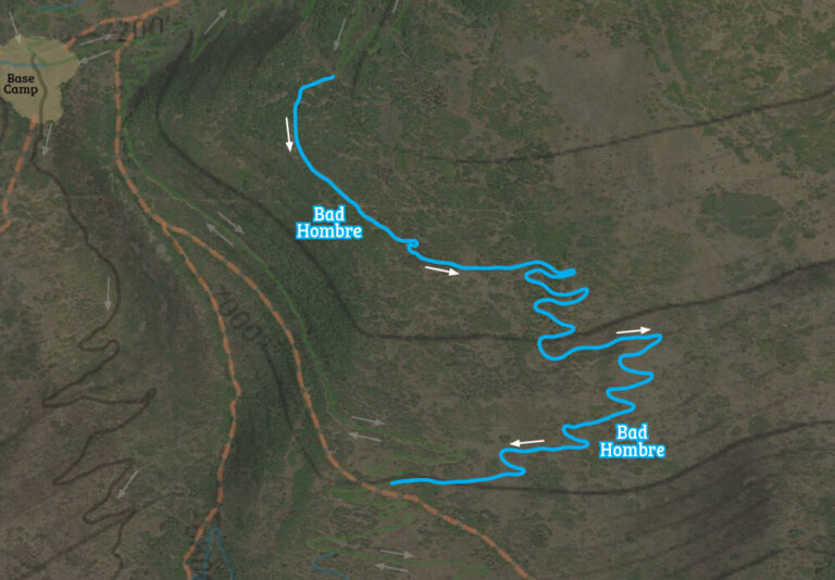 Bad Hombre Trail - High Star Trail System