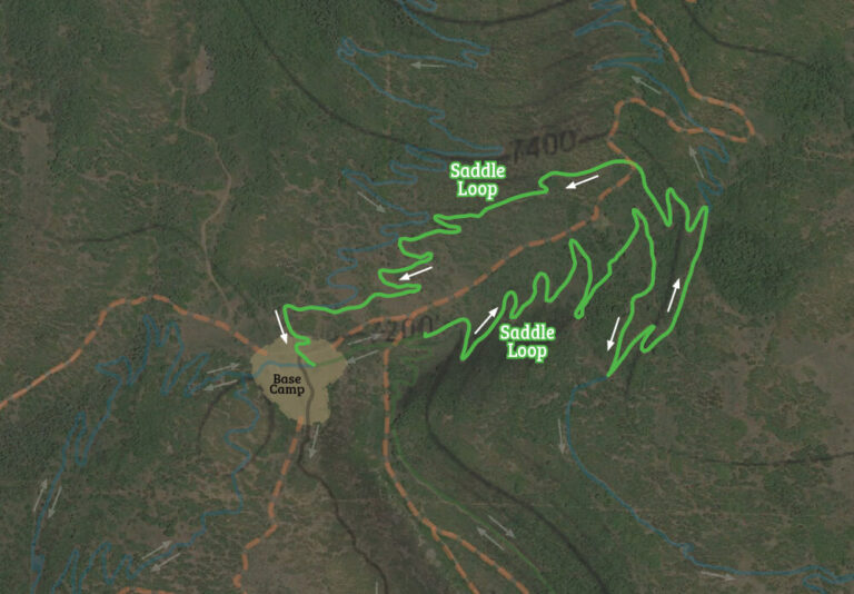 Saddle Loop Trail - High Star Trail System