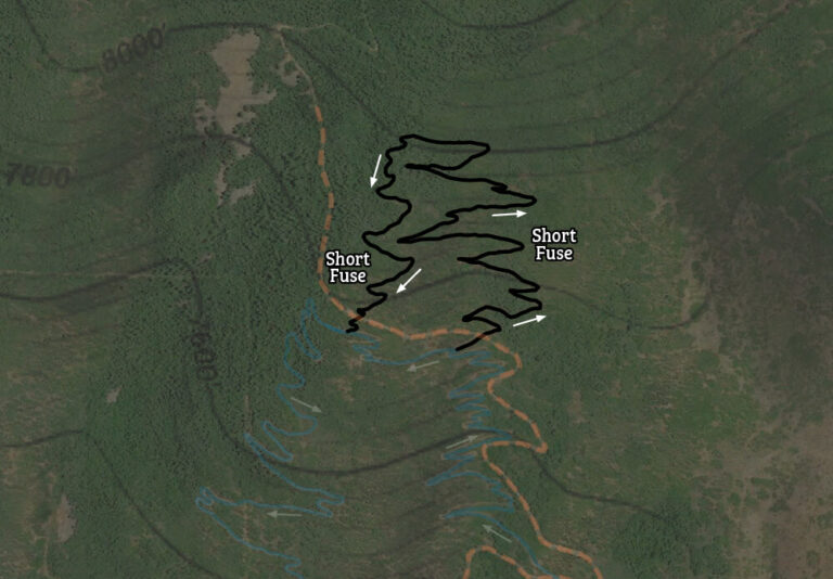 Short Fuse Trail - High Star Trail System
