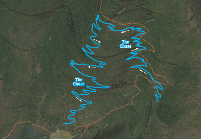 The Chase Trail - High Star Trail System