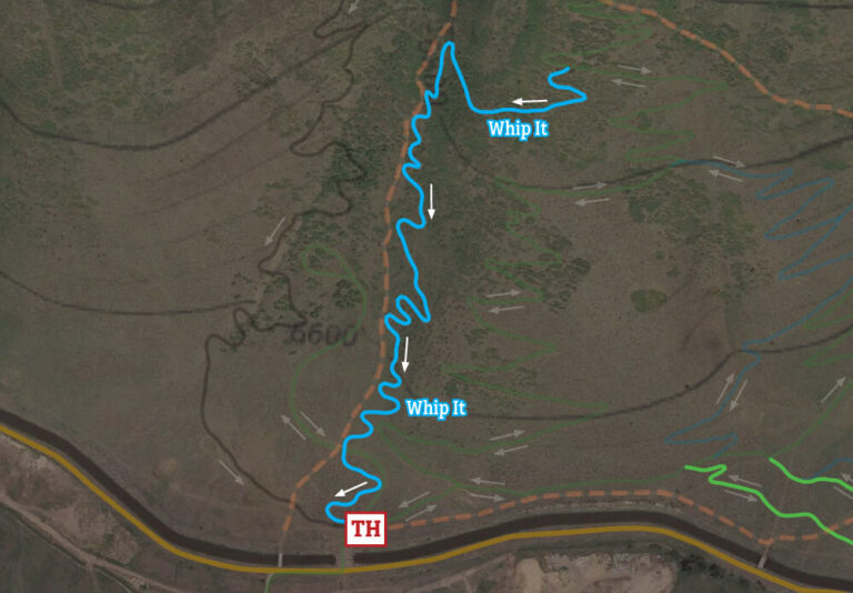 Whip It Trail - High Star Trail System