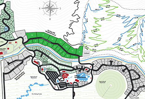 High Star Ranch Property Map Button