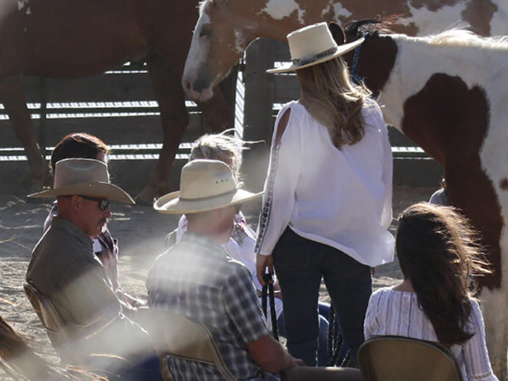 Rhodes Valley Outfitters Horse Meditation Circle