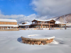 DeJoria Center in Winter