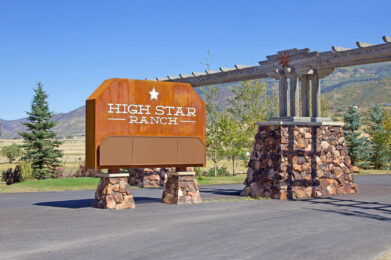 High Star Ranch Entrance