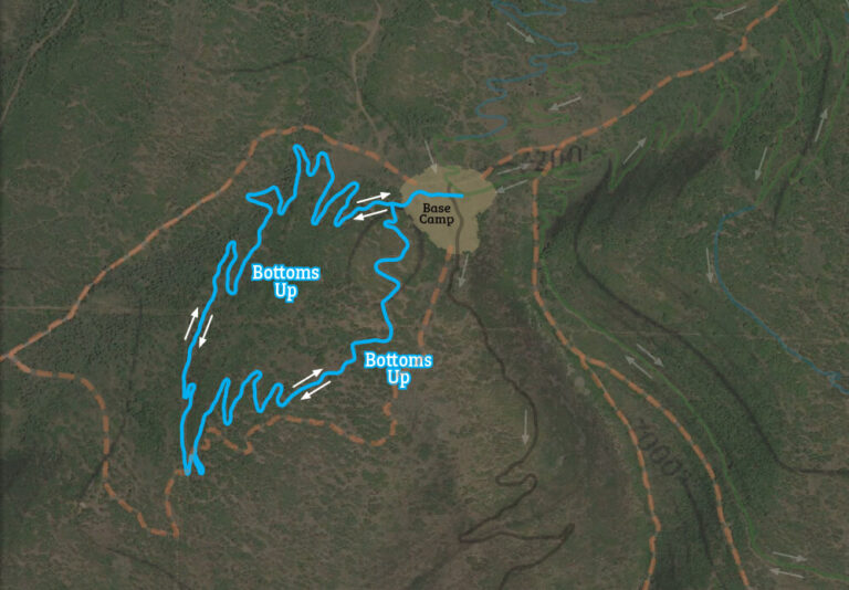 Bottoms Up Trail - High Star Trail System