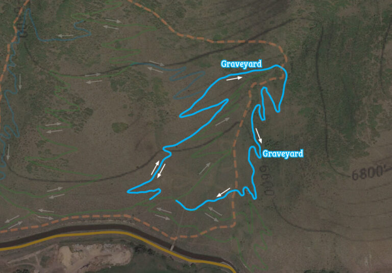 Graveyard Trail - High Star Trail System