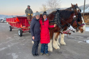 Clydesdale Wagon Rides in Park City